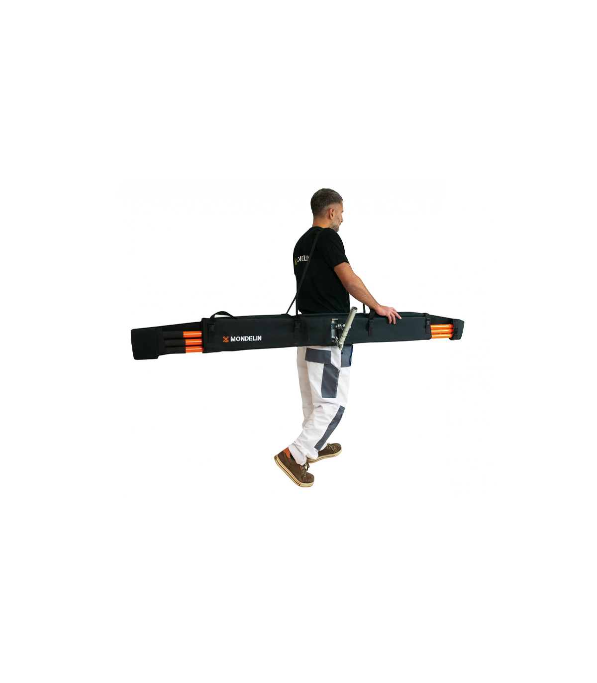 Kit lisseuse articulée 150 cm et 3 perches MONDELIN