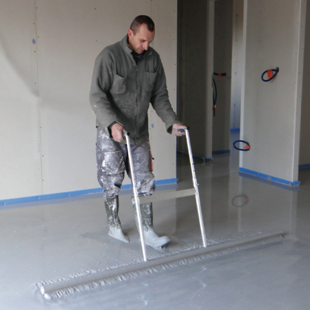 Barre à débuller aluminium 1,5m Ø50mm MONDELIN