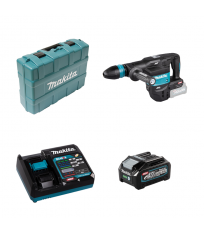 Burineur SDS-MAX 9,4 J 40V HM001GZ02 + 1 batterie 40V 4 Ah + chargeur rapide DC40RA MAKITA