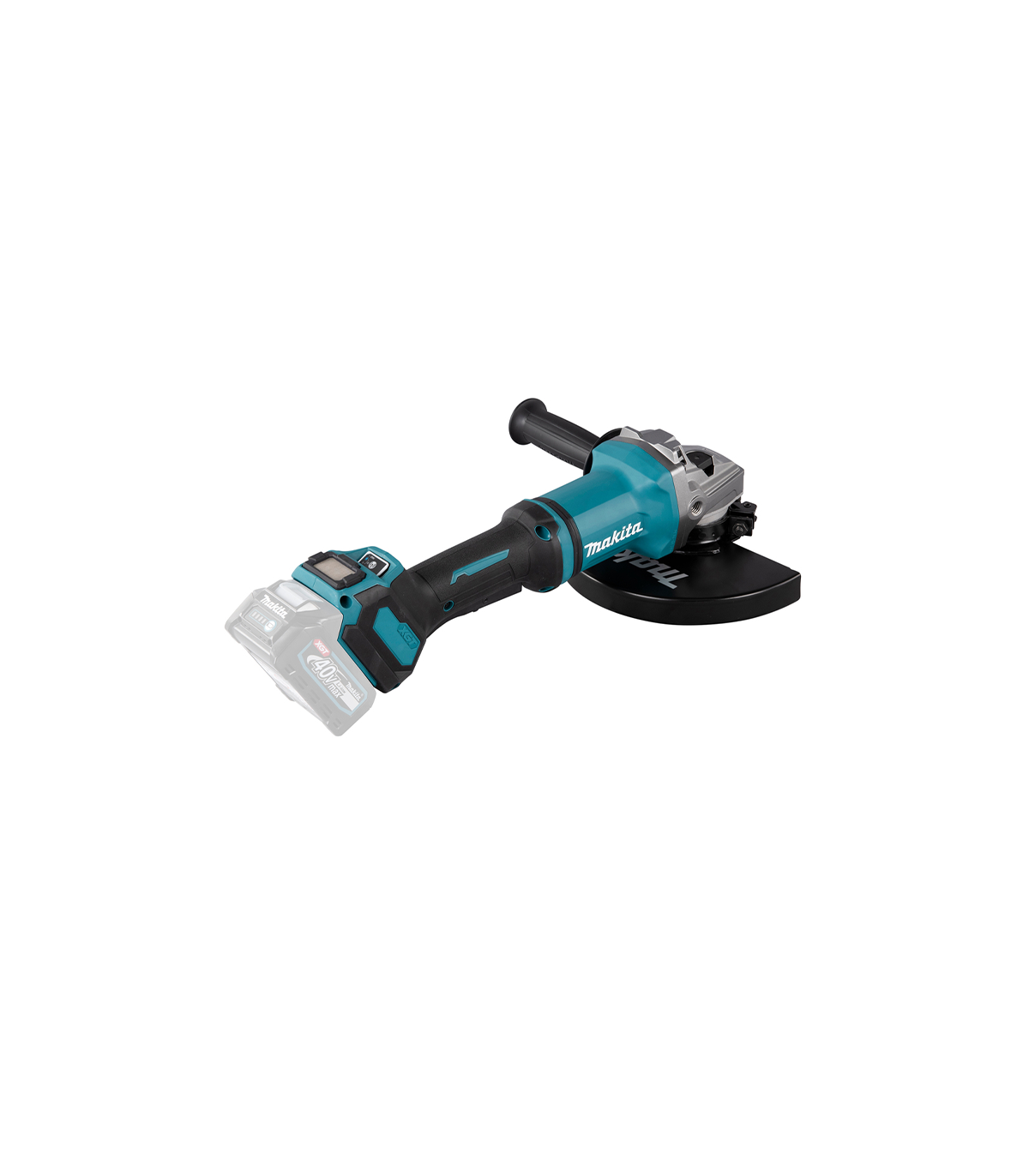 Meuleuse Ø230 mm 40V GA038GZ01 + 2 batteries 40V 2,5 Ah + chargeur rapide DC40RA MAKITA