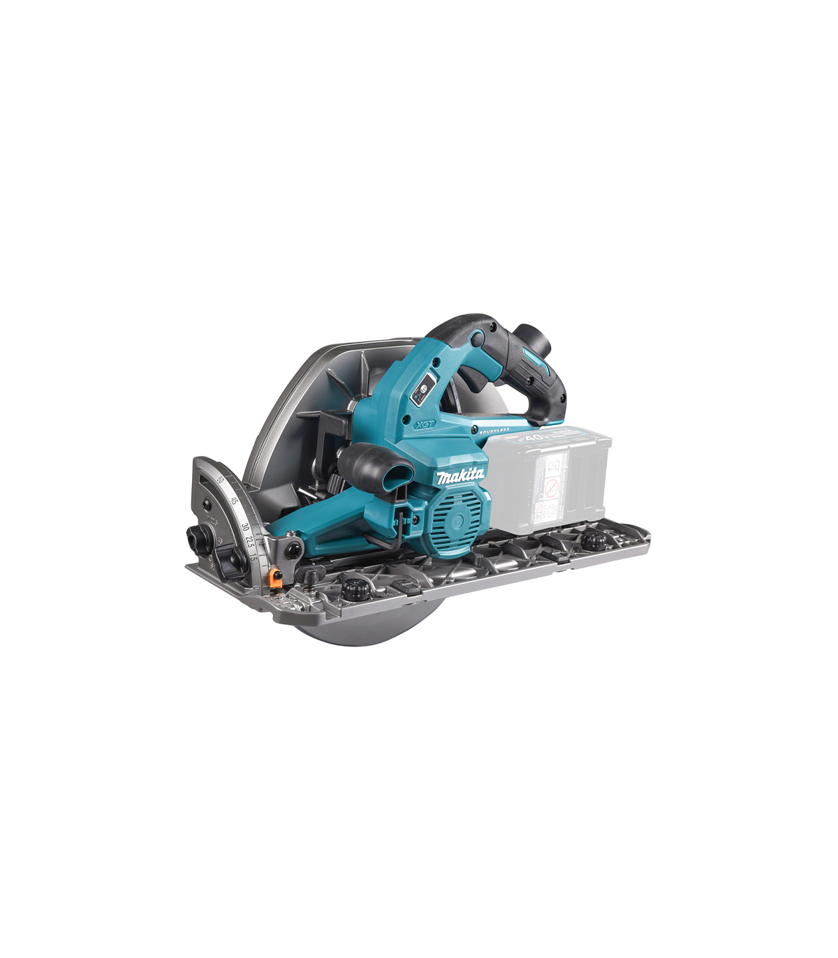Scie circulaire 40V Ø260/270 mm HS011GZ + 2 batteries 40V 4 Ah + chargeur rapide DC40RA MAKITA