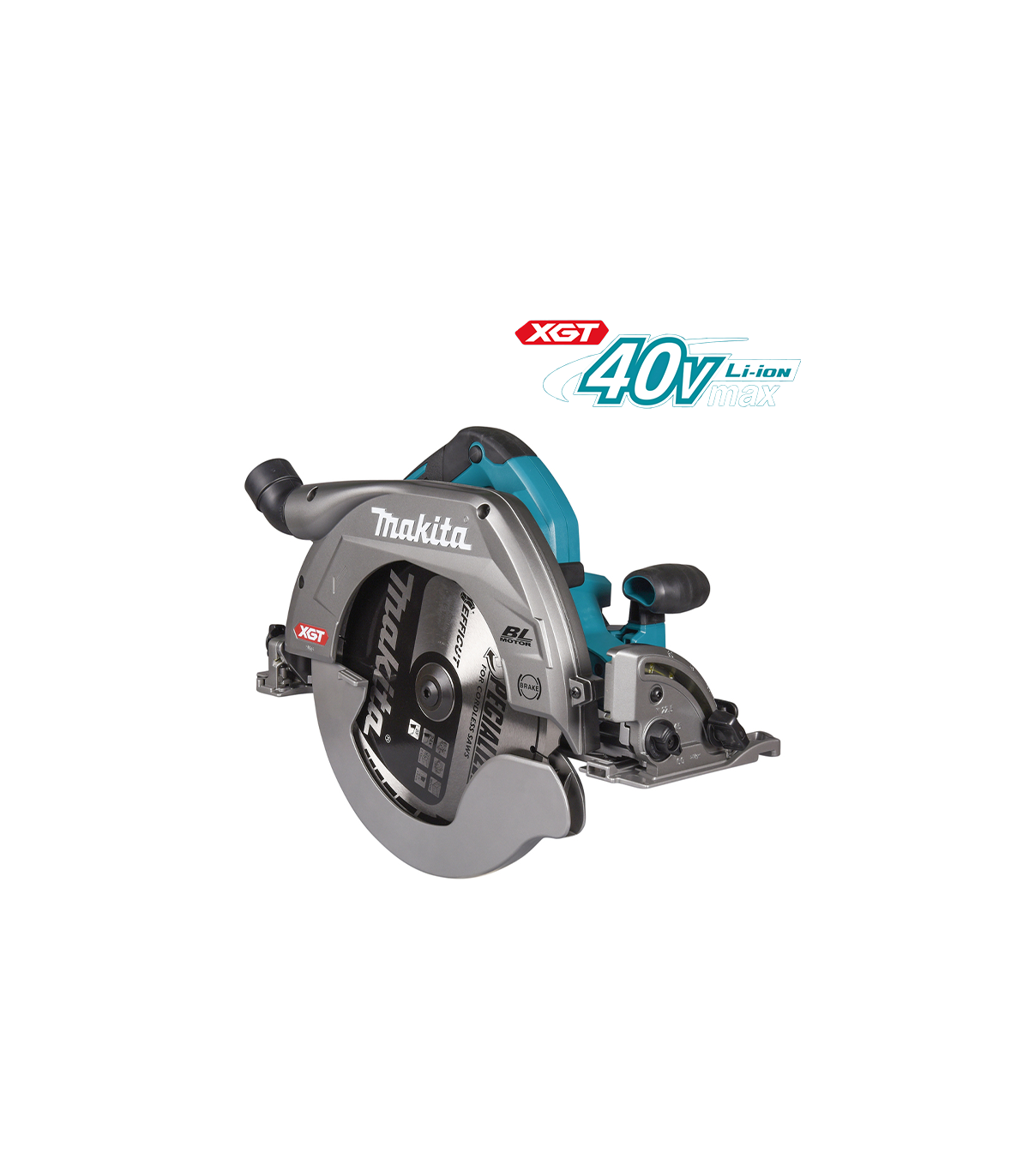 Scie circulaire 40V Ø260/270 mm HS011GZ + 2 batteries 40V 4 Ah + chargeur rapide DC40RA MAKITA