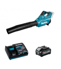 Souffleur 40V UB001GZ + 1 batterie 40V 4 Ah + chargeur rapide DC40RA MAKITA