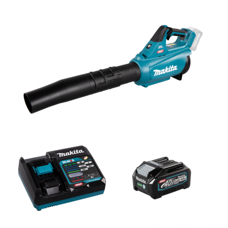 Souffleur 40V UB001GZ + 1 batterie 40V 4 Ah + chargeur rapide DC40RA MAKITA