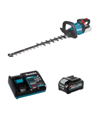 Taille-haie 40V 60cm UH006GZ + 1 batterie 40V 4 Ah + chargeur rapide DC40RA MAKITA