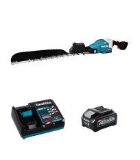 Taille-haie 40V 60cm UH013GZ + 1 batterie 40V 4 Ah + chargeur rapide DC40RA MAKITA