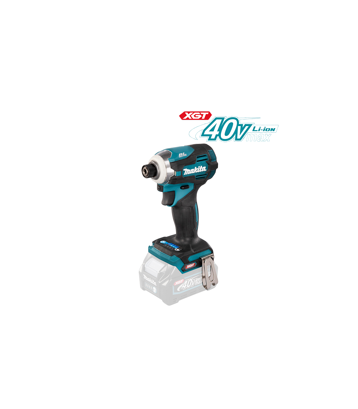Visseuse à chocs 40V 220 Nm TD001GZ02 + 1 batterie 40V 2,5 Ah + chargeur rapide DC40RA MAKITA