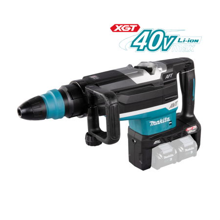 Perfo-burineur SDS-MAX 21,4J 2x40V + 2 batteries 40V 2,5 Ah + chargeur rapide DC40RA HR006GZ MAKITA