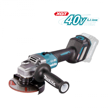 Meuleuse 40V Ø125 mm GA023GZ01 + 1 batterie 40V 4 Ah + chargeur rapide DC40RA MAKITA