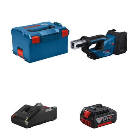 Sertisseuse GPT 18V-19 + 1 batterie GBA 18V 4 Ah + Chargeur GAL 18V-40 BOSCH