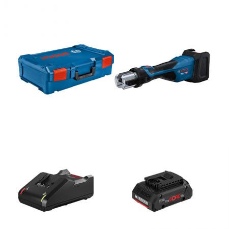 Sertisseuse GPT 18V-32 + 1 batterie ProCore 18V 4 Ah + Chargeur GAL 18V-40 BOSCH
