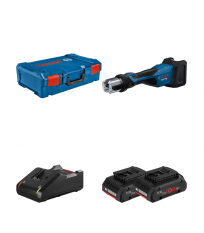 Sertisseuse GPT 18V-32 + 2 batteries ProCore 18V 4 Ah + Chargeur GAL 18V-40 BOSCH