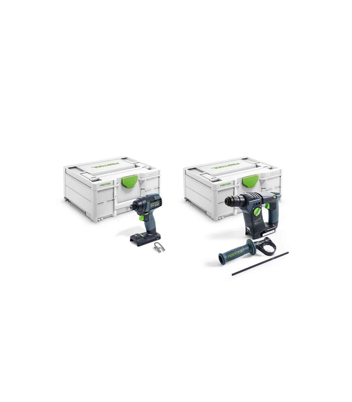 Pack visseuse à chocs TID18 + perforateur BHC 18 FESTOOL