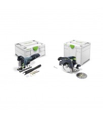 Pack scie circulaire HKC 55 + scie sauteuse PSC 420 FESTOOL