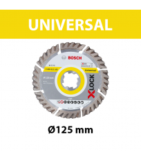 Disque à tronçonner diamanté X-LOCK Standard for Universal Ø125 BOSCH