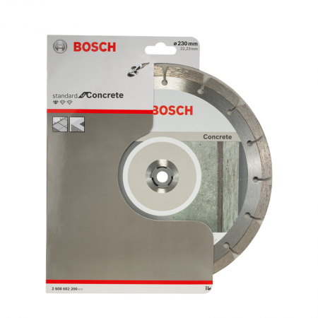 Disque à tronçonner diamanté Standard for Concrete Ø230 BOSCH