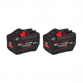 Pack de 2 batteries M18 FB12 Forge 18V 12 Ah MILWAUKEE
