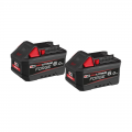 Pack de 2 batteries FORGE M18 FB6 18V 6 Ah MILWAUKEE