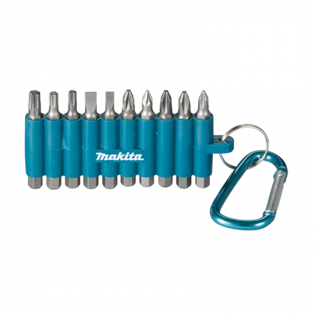 Assortiment de 10 embouts avec mousqueton MAKITA