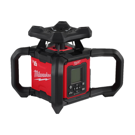 Laser rotatif ONE-KEY™ rouge double pente H/V 1200m MILWAUKEE