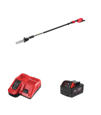 Tronçonneuse d'élagage télescopique M18 FTPS30-0 + 1 batterie 18V 5 Ah + 1 chargeur M12-18 FC MILWAUKEE