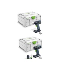 Pack visseuse à chocs TID 18 + perceuse visseuse T 18+3 FESTOOL