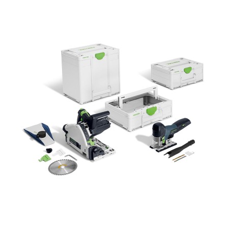 Pack scie plongeante TSC 55 + scie sauteuse PSC 420 FESTOOL