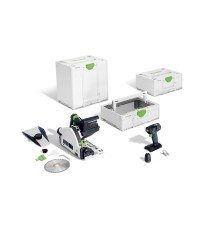 Pack scie plongeante TSC 55 + perceuse-visseuse TXS 18 FESTOOL