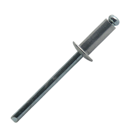 Rivet standard Alu/Acier Tête plate ASD SCELL-IT