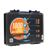 Coffret 1000 chevilles fixation légères SCELL-IT