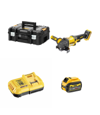 Meuleuse Ø125 mm 54V DCG418NT-XJ + 1 batterie 18/54V 6-2Ah + 1 chargeur DCB118-QW DEWALT