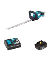 Taille-haie 18V 50cm DUH507Z + 1 batterie BL1850B 18V 5 Ah + 1 chargeur DC18RC MAKITA