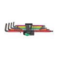 Lot de 9 clés mâles coudées 967/9 TX XL Multicolour 1 WERA