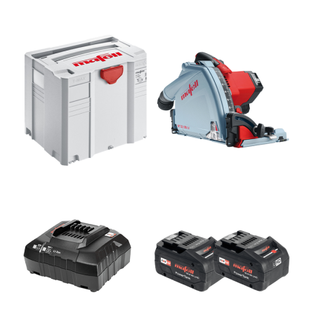 Scie plongeante sans fil Ø162 mm MT 55 18 M bl + 2 batteries 18 M 99 + 1 chargeur rapide MAFELL