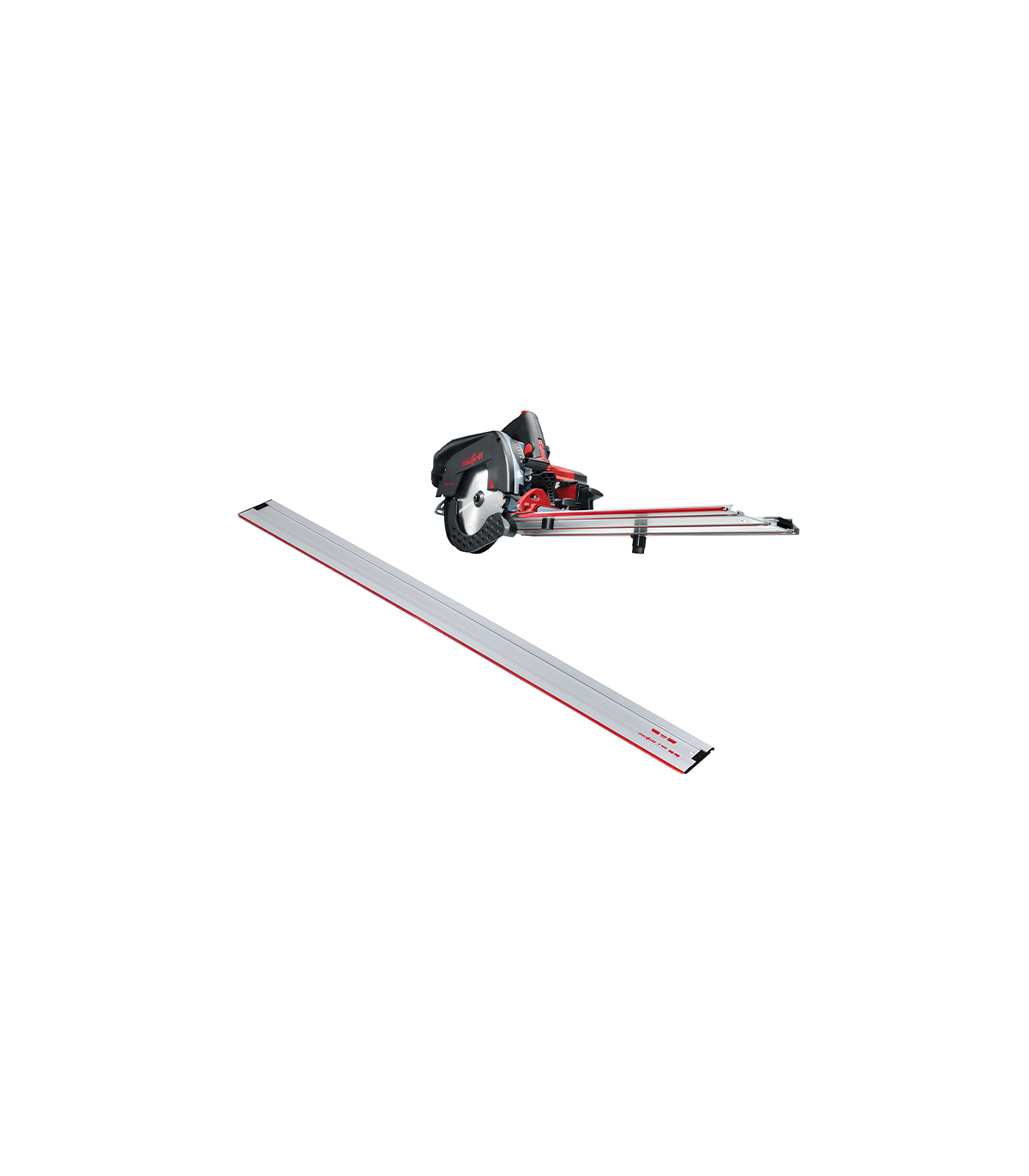Scie circulaire Ø168 mm KSS 50 cc + Rail 1.60 m MAFELL