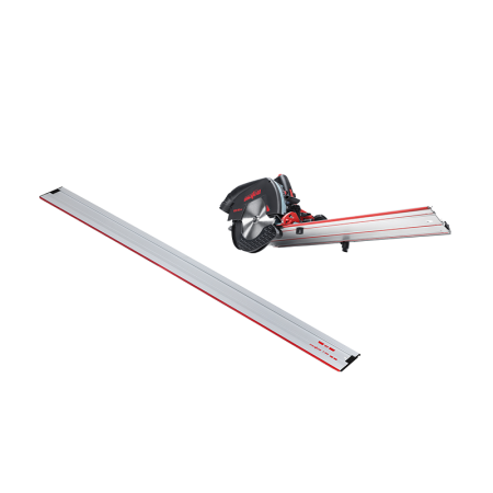 Scie circulaire Ø185mm KSS 60 cc + rail de guidage 1,6m MAFELL