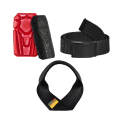 Pack genouillère + ceinture unie noire + Boucle porte marteau BLAKLADER