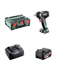 Boulonneuse 18V SSW 18 LT 300 BL + 1 batterie 18V 5,2 Ah + 1 chargeur ASC 145 METABO