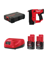 Cloueur de finition M12 FCN18GS + 2 batteries 12V 2 Ah + 1 chargeur C12C MILWAUKEE
