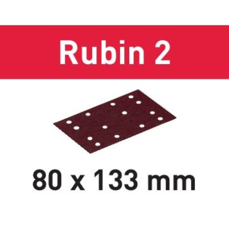 Abrasifs Rubin 80 x 133 mm pour bois FESTOOL