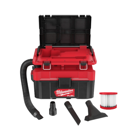 Aspirateur 18V M18 FPOVCL-0 + 1 batterie 18V 5 Ah + chargeur M12-18FC MILWAUKEE