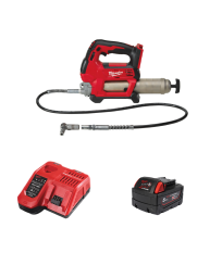 Pompe à graisse 18V M18 GG-0 + 1 batterie 18V 5 Ah + chargeur M12-18FC MILWAUKEE