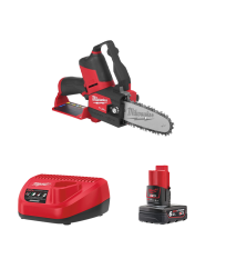 Tronçonneuse d'élagage 12V M12 FHS-0 + 1 batterie 12V 6 Ah + chargeur C12C MILWAUKEE