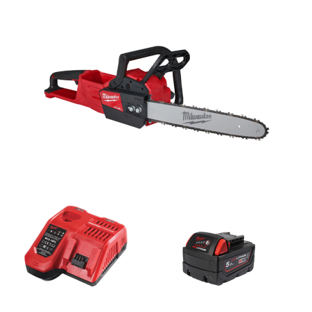 Tronçonneuse 18V M18 FCHS-0 + 1 batterie 18V 5 Ah + chargeur M12-18FC MILWAUKEE
