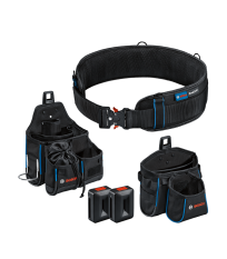 Combi-Kit S/M Ceinture porte-outils 93 + 2 Sacoches GWT 2 et 4 + 2 Proclick Holders BOSCH