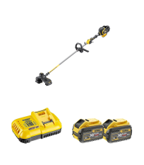 Débroussailleuse 54V DCM571N-XJ + 2 batteries 18/54V 9-3Ah + 1 chargeur DCB118-QW DEWALT