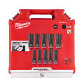 Coffret de 10 douilles 1/2“ SHOCKWAVE™ IMPACT Ø10-24 mm MILWAUKEE