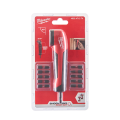 Renvoi d'angle Shockwave + 10 embouts de vissage MILWAUKEE