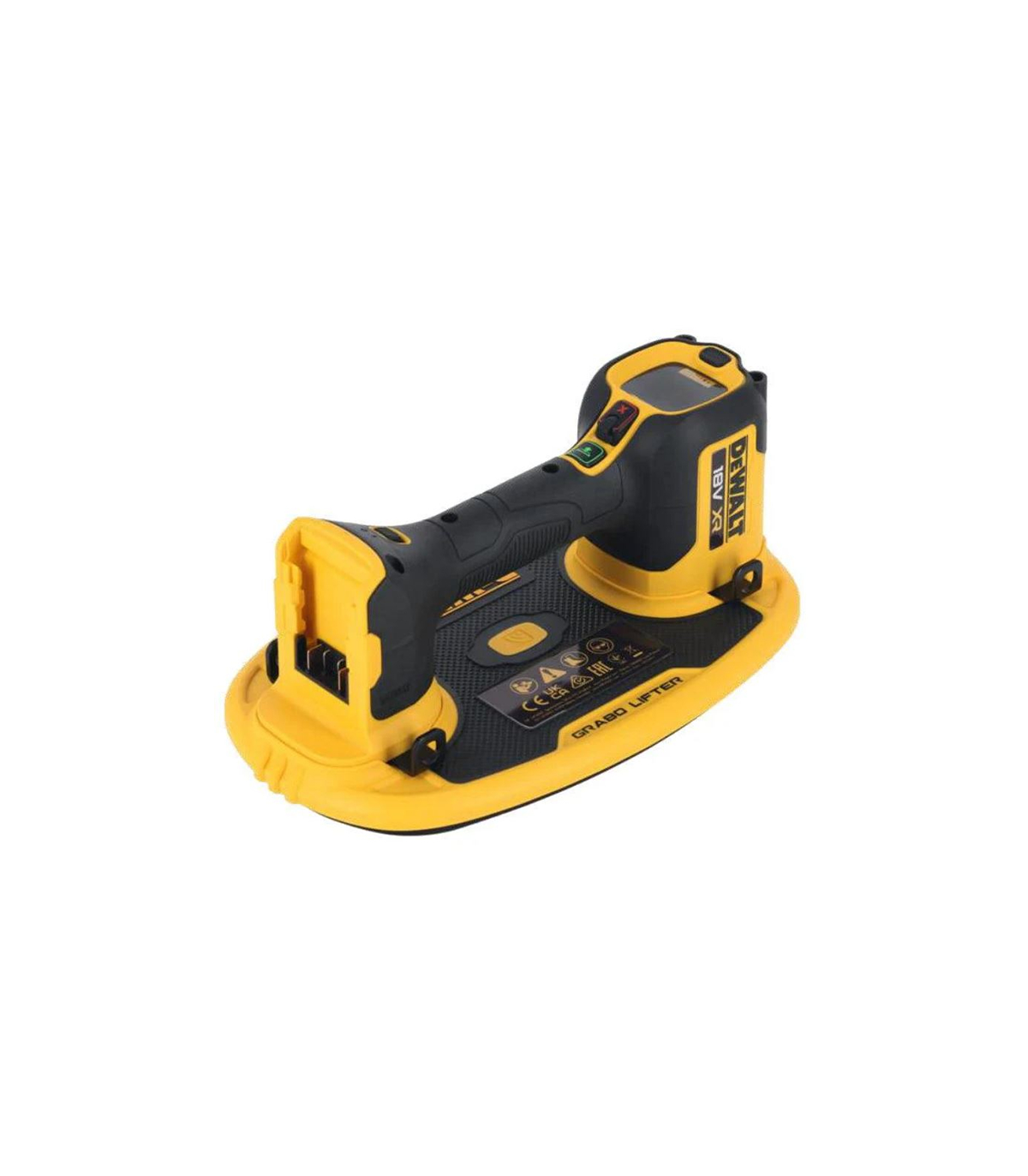 Ventouse à vide d'air 18V DCE590N-XJ + 1 batterie 18V 5 Ah + 1 Chargeur DCB1104-QW DEWALT