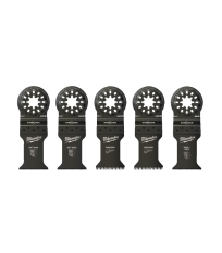 Lot de 5 lames outil multifonction Starlock Bois MILWAUKEE